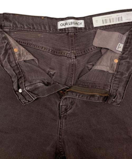 OUR LEGACY（アワーレガシー）OUR LEGACY (アワーレガシー) VAST CUT/デニムパンツ ロイヤルブラウン サイズ:SIZEW30の古着・服飾アイテム