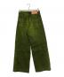 SUBLATIONS (サブレーションズ) WIDE SEAM DENIM BAGGY PANTS グリーン サイズ:SIZE 0：24000円