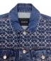 中古・古着 COACH (コーチ) Signature Denim Tracker シグネチャー デニム トラッカージャケット インディゴ サイズ:size M：18000円