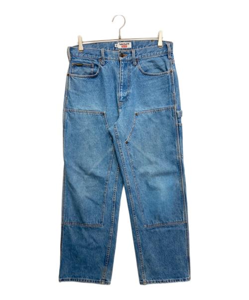 SUPREME（シュプリーム）Supreme (シュプリーム) Timberland (ティンバーランド) Double Knee Painter Pant/ダブルニーデニムパンツ インディゴ サイズ:SIZE W30の古着・服飾アイテム