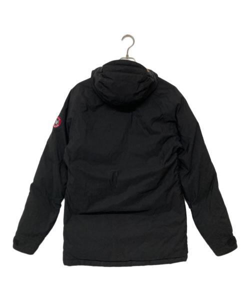 Eddie Bauer（エディーバウアー）Eddie Bauer (エディーバウアー) Crescent Down Works (クレセントダウンワークス) ダウンジャケット ブラック サイズ:size Mの古着・服飾アイテム