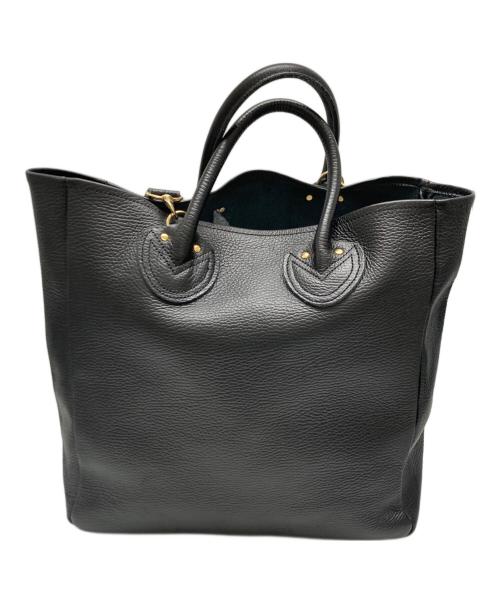 YOUNG & OLSEN The DRYGOODS STORE（ヤングアンドオルセン ザ ドライグッズストア）YOUNG & OLSEN The DRYGOODS STORE (ヤングアンドオルセン ザ ドライグッズストア) FRAMeWORK (フレームワーク) 別注HELLOバッグ ブラックの古着・服飾アイテム