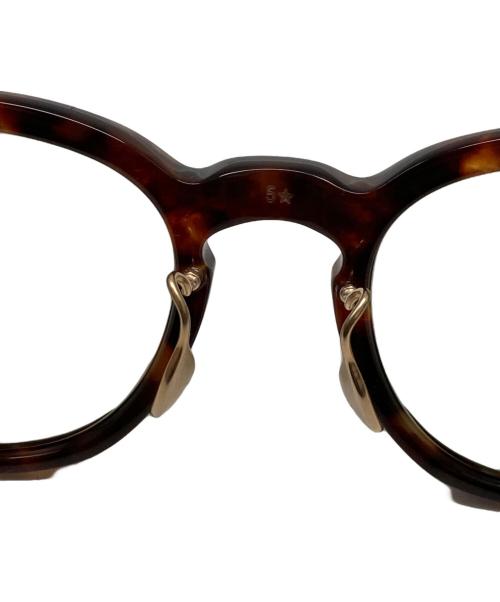 FIVESTARISE（ファイブスタライズ）FIVESTARISE (ファイブスタライズ) サングラス ブラウン サイズ:49□21-145の古着・服飾アイテム