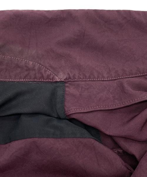 Acne studios（アクネ ストゥディオズ）Acne studios (アクネ ストゥディオズ) ピケナイロンバーガンディシャツ ボルドー サイズ:SIZE 52の古着・服飾アイテム