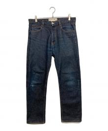 MARNI（マルニ）の古着「ウォッシュドワイドデニムパンツ」｜インディゴ