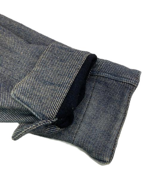 KAPITAL（キャピタル）KAPITAL (キャピタル) ウールヘリンボーンワッペンテーラード ネイビー サイズ:SIZE 2の古着・服飾アイテム