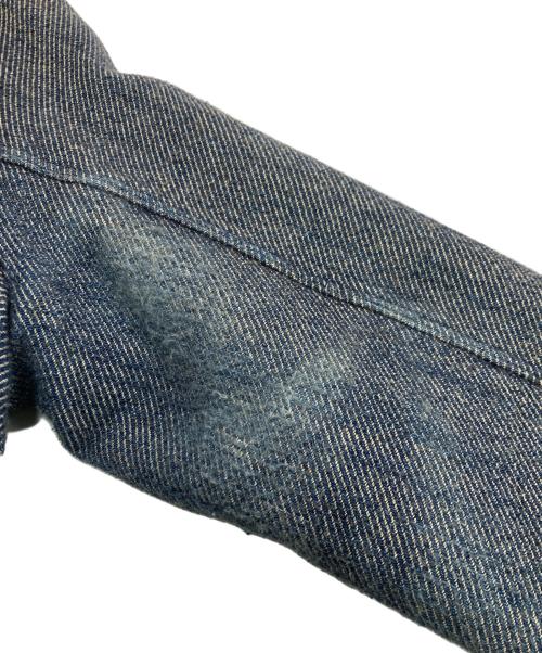 KAPITAL（キャピタル）KAPITAL (キャピタル) ウールヘリンボーンワッペンテーラード ネイビー サイズ:SIZE 2の古着・服飾アイテム