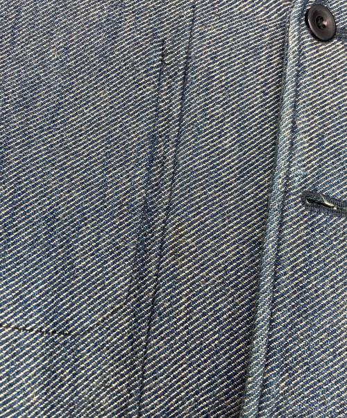 KAPITAL（キャピタル）KAPITAL (キャピタル) ウールヘリンボーンワッペンテーラード ネイビー サイズ:SIZE 2の古着・服飾アイテム