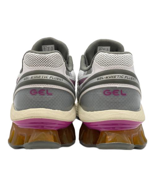 asics（アシックス）asics (アシックス) GEL-KINETIC FLUENT パープル×グレー サイズ:SIZE US10の古着・服飾アイテム