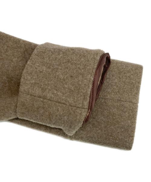 Ernie Palo（アーニーパロ）Ernie Palo (アーニーパロ) Wool Boa Zip Blouson/ウールボアジップブルゾン ブラウン サイズ:size 46の古着・服飾アイテム