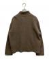 Ernie Palo (アーニーパロ) Wool Boa Zip Blouson/ウールボアジップブルゾン ブラウン サイズ:size 46：13000円