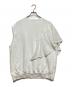 DRIES VAN NOTEN (ドリスヴァンノッテン) フリルギャザーノースリーブスウェット ホワイト サイズ:SIZE S：10000円