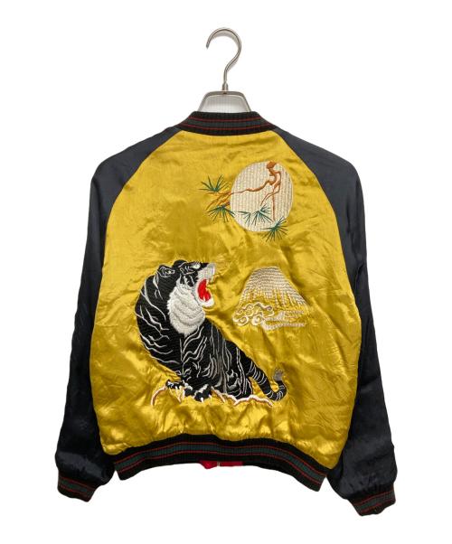 CROWS（クローズ）CROWS (クローズ) リバーシブルスカジャン レッド×イエロー サイズ:SIZE Sの古着・服飾アイテム