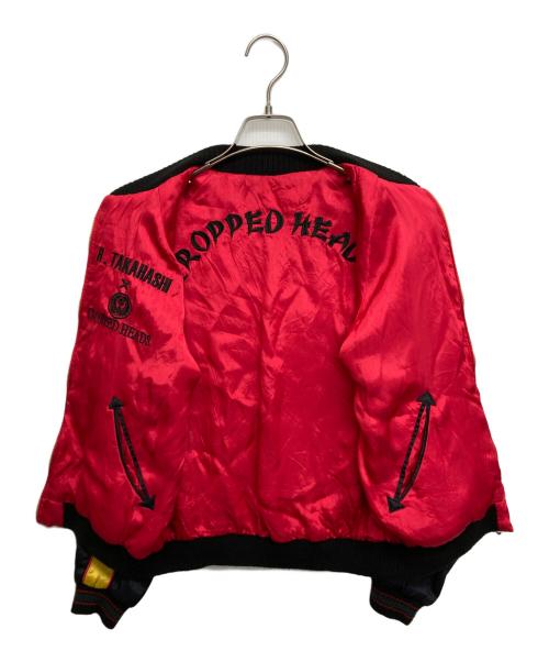 CROWS（クローズ）CROWS (クローズ) リバーシブルスカジャン レッド×イエロー サイズ:SIZE Sの古着・服飾アイテム