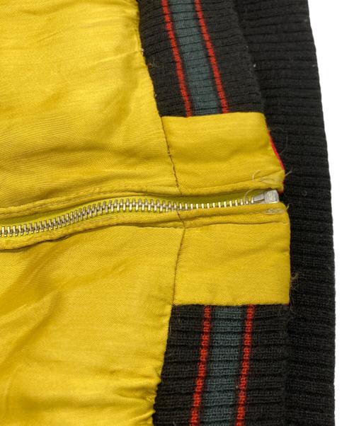 CROWS（クローズ）CROWS (クローズ) リバーシブルスカジャン レッド×イエロー サイズ:SIZE Sの古着・服飾アイテム