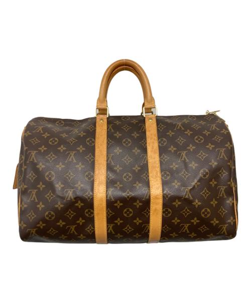 LOUIS VUITTON（ルイ ヴィトン）LOUIS VUITTON (ルイ ヴィトン) トラベルバッグ ブラウンの古着・服飾アイテム