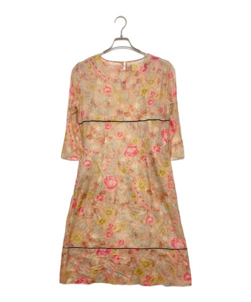 MARNI（マルニ）MARNI (マルニ) 半袖ワンピース ピンク サイズ:SIZE 40の古着・服飾アイテム