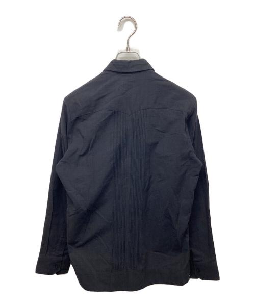 ESTRELLASTANDARD（エストレアスタンダード）ESTRELLASTANDARD (エストレアスタンダード) キューバシャツ ブラック サイズ:SIZE38の古着・服飾アイテム