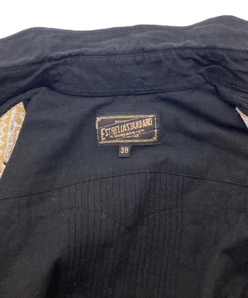 ESTRELLASTANDARD（エストレアスタンダード）ESTRELLASTANDARD (エストレアスタンダード) キューバシャツ ブラック サイズ:SIZE38の古着・服飾アイテム