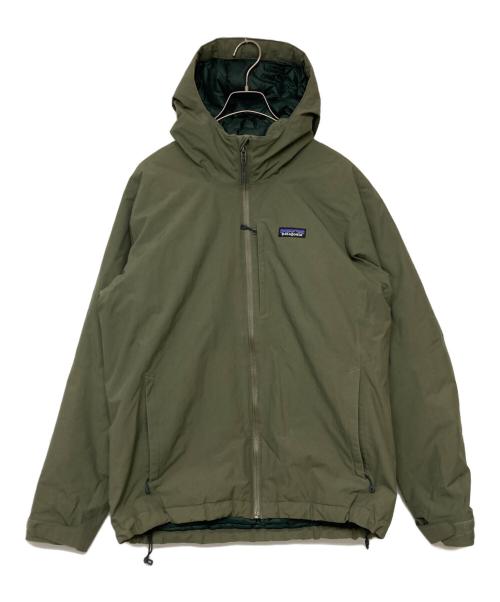 Patagonia（パタゴニア）Patagonia (パタゴニア) ウインドスウィープ ダウン フーディ カーキ サイズ:SIZE  Mの古着・服飾アイテム
