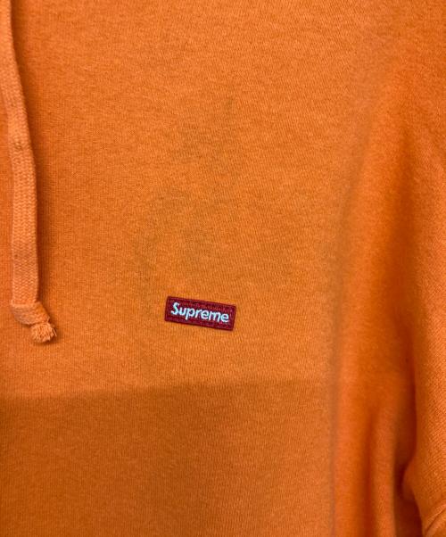 SUPREME（シュプリーム）Supreme (シュプリーム) small box logo hoodie オレンジ サイズ:XLの古着・服飾アイテム