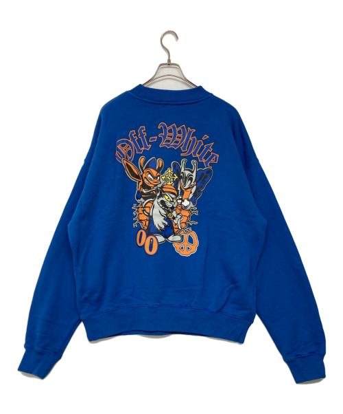 OFFWHITE（オフホワイト）OFFWHITE (オフホワイト) Gang Skate Crewneck ネイビー サイズ:Lの古着・服飾アイテム