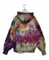 Supreme (シュプリーム) Overdyed SmallBox Zipup Hoodie パープル×グリーン サイズ:XL：28000円