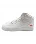 NIKE (ナイキ) Supreme (シュプリーム) AIR FORCE 1 MID SP ホワイト サイズ:SIZE　US11・5 未使用品：19000円