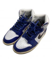 NIKE（ナイキ）の古着「Air Jordan 1 High OG Rare Air "Deep Royal Blue"」｜ネイビー×ホワイト