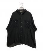 OUR LEGACYアワーレガシー）の古着「MILITARY BASE SHORTSLEEVE」｜ブラック