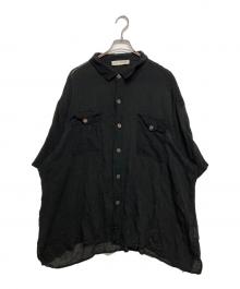 OUR LEGACY（アワーレガシー）の古着「MILITARY BASE SHORTSLEEVE」｜ブラック