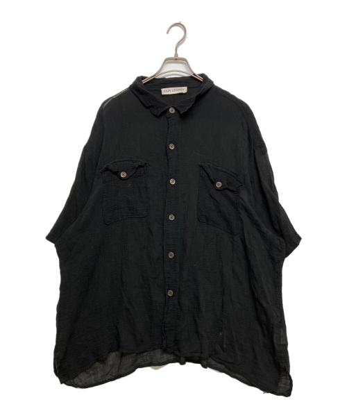 OUR LEGACY（アワーレガシー）OUR LEGACY (アワーレガシー) MILITARY BASE SHORTSLEEVE ブラック サイズ:SIZE48の古着・服飾アイテム