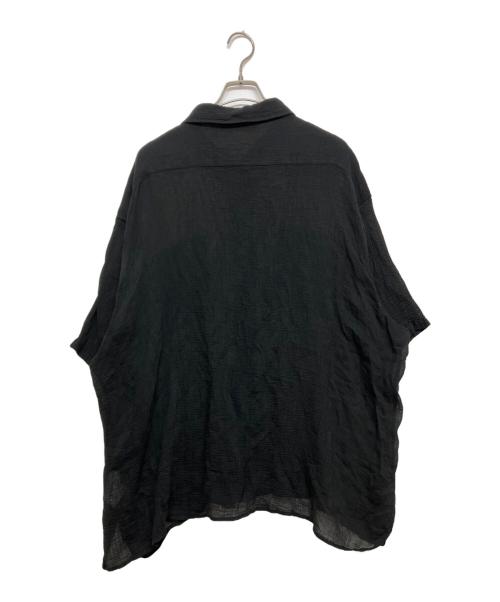 OUR LEGACY（アワーレガシー）OUR LEGACY (アワーレガシー) MILITARY BASE SHORTSLEEVE ブラック サイズ:SIZE48の古着・服飾アイテム