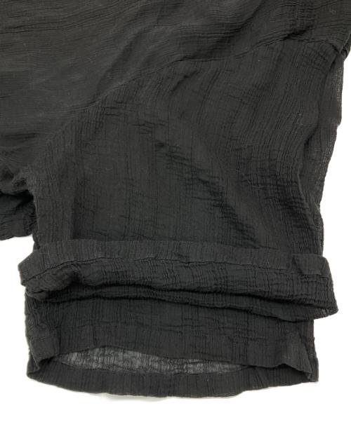 OUR LEGACY（アワーレガシー）OUR LEGACY (アワーレガシー) MILITARY BASE SHORTSLEEVE ブラック サイズ:SIZE48の古着・服飾アイテム