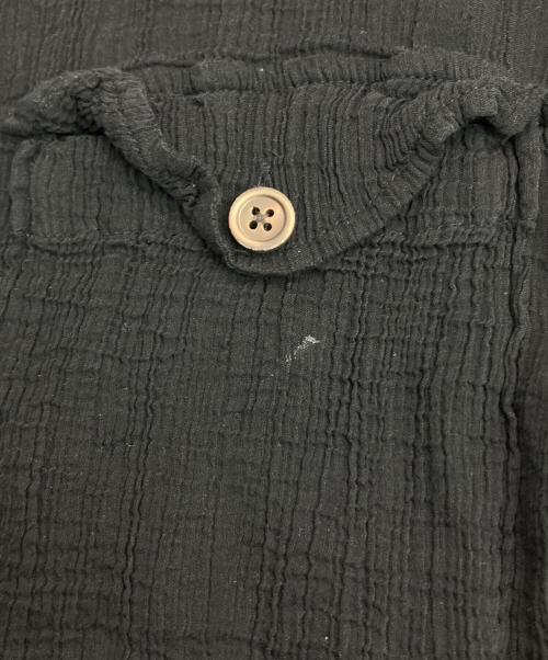 OUR LEGACY（アワーレガシー）OUR LEGACY (アワーレガシー) MILITARY BASE SHORTSLEEVE ブラック サイズ:SIZE48の古着・服飾アイテム