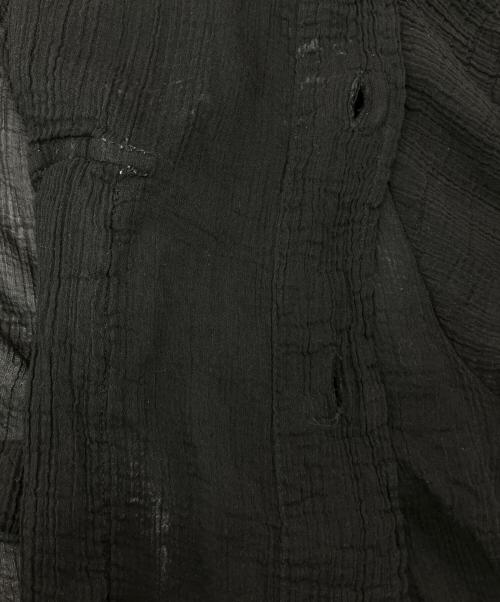 OUR LEGACY（アワーレガシー）OUR LEGACY (アワーレガシー) MILITARY BASE SHORTSLEEVE ブラック サイズ:SIZE48の古着・服飾アイテム