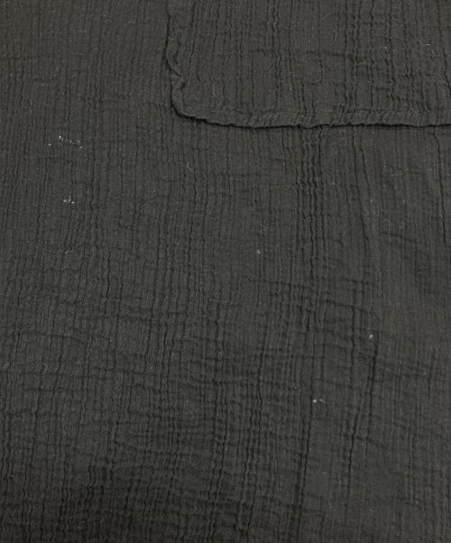 OUR LEGACY（アワーレガシー）OUR LEGACY (アワーレガシー) MILITARY BASE SHORTSLEEVE ブラック サイズ:SIZE48の古着・服飾アイテム