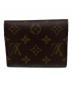LOUIS VUITTON (ルイ ヴィトン) 3つ折り財布 ブラウン×ピンク サイズ:実寸サイズをご参照下さい。：30000円