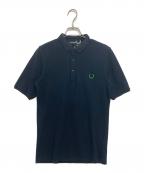 FRED PERRY×RAF SIMONSフレッドペリー×ラフシモンズ）の古着「ポロシャツ」｜ネイビー