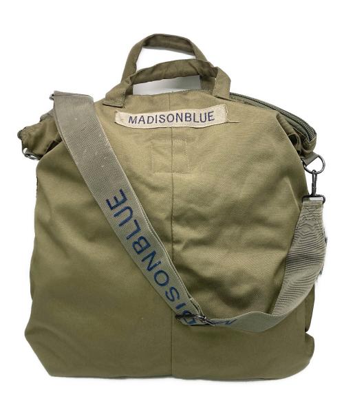 MADISON BLUE（マディソンブルー）MADISON BLUE (マディソンブルー) HELMET BAG カーキの古着・服飾アイテム