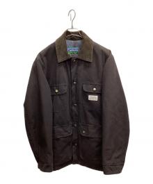 Carter's（カーターズ）の古着「ワークカバーオール」｜ブラウン