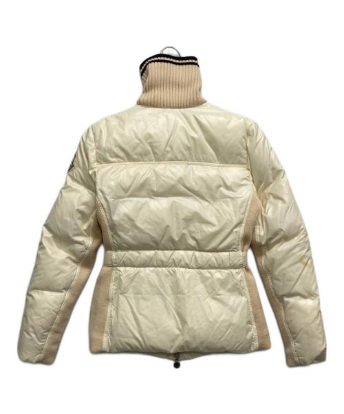 MONCLER（モンクレール）MONCLER (モンクレール) ダウンジャケット ホワイト サイズ:1の古着・服飾アイテム