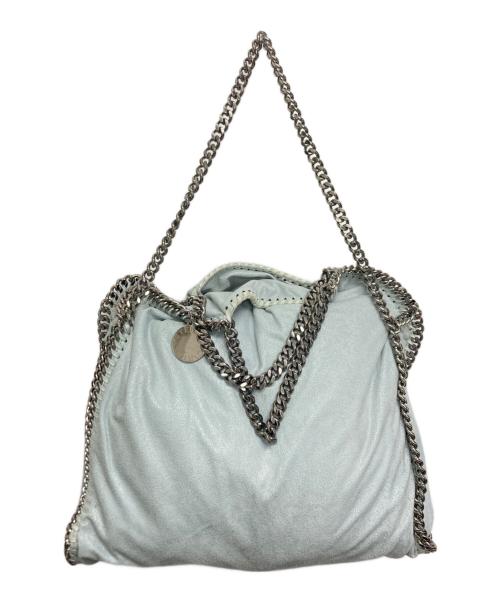 STELLA McCARTNEY（ステラマッカートニー）STELLA McCARTNEY (ステラマッカートニー) ファラベラ2WAYチェーントートバッグ スカイブルーの古着・服飾アイテム