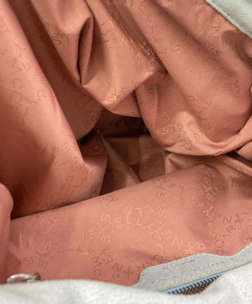 STELLA McCARTNEY（ステラマッカートニー）STELLA McCARTNEY (ステラマッカートニー) ファラベラ2WAYチェーントートバッグ スカイブルーの古着・服飾アイテム