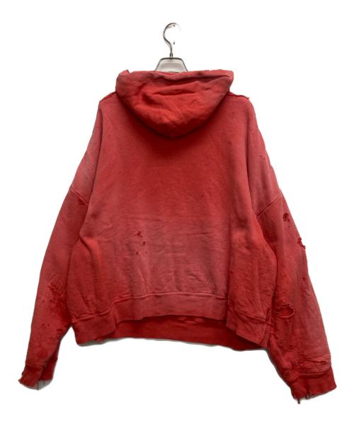 READYMADE（レディメイド）READYMADE (レディメイド) DOUBLE FACE HOODIE レッド サイズ:Mの古着・服飾アイテム