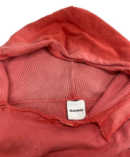 READYMADE（レディメイド）READYMADE (レディメイド) DOUBLE FACE HOODIE レッド サイズ:Mの古着・服飾アイテム