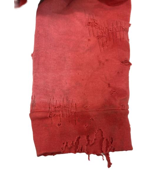 READYMADE（レディメイド）READYMADE (レディメイド) DOUBLE FACE HOODIE レッド サイズ:Mの古着・服飾アイテム