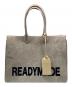 READYMADE (レディメイド) SHOPPING BAG 40 LOGO グレー サイズ:実寸サイズをご参照下さい。：75000円