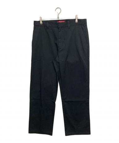 中古・古着通販】SUPREME (シュプリーム) ワークパンツ ブラック