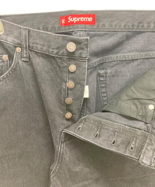 SUPREME（シュプリーム）SUPREME (シュプリーム) レギュラーデニムパンツ ブラック サイズ:SIZE W36の古着・服飾アイテム
